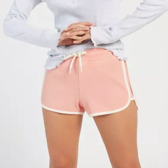 Wildfox Retro Track Style Pink Jules Shorts NEW Size X-Large NWT - Picture 1 of 4